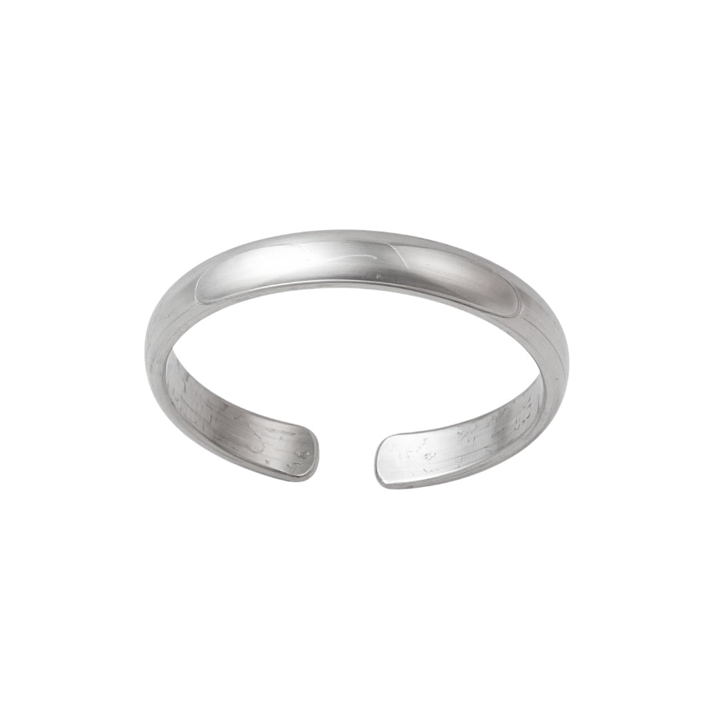 Sterling Silver 2mm Half Round Band Toe Ring- Sparkle & Jade-SparkleAndJade.com 